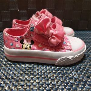 Minnie Mouse Girls Sneakers - Toddler Size…